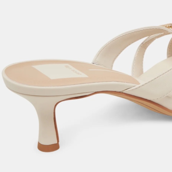 Lerah Heels Bone Leather - Picture 2 of 9